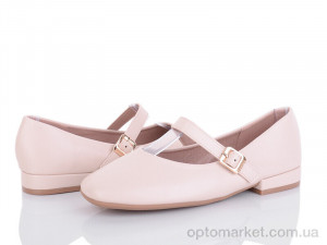 Туфлі жіночі E590-3 Loretta бежевий  оптом от Optomarket