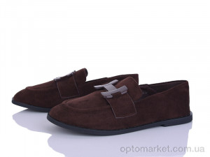 Туфлі жіночі E610-10 Loretta коричневий  оптом от Optomarket