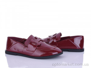 Туфлі жіночі E610-6 Loretta бордовий  оптом от Optomarket