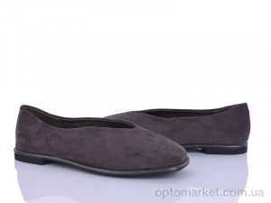 Балетки жіночі E613-3 Loretta сірий  оптом от Optomarket