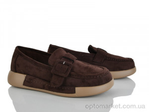 Туфлі жіночі E712-2 Loretta коричневий  оптом от Optomarket