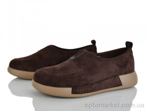 Туфлі жіночі E713-2 Loretta коричневий  оптом от Optomarket