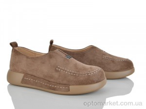 Туфлі жіночі E713-3 Loretta коричневий  оптом от Optomarket