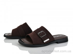 Шльопанці жіночі E717-2 Loretta коричневий оптом от Optomarket