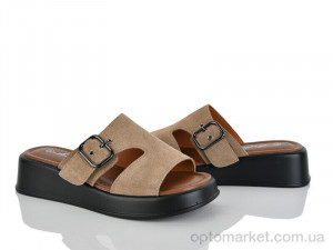 Шльопанці жіночі E721-3 Loretta хакі  оптом от Optomarket