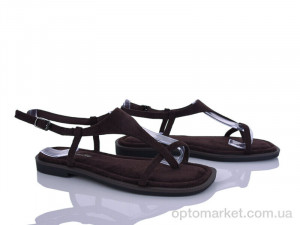 Босоніжки жіночі E733-2 Loretta коричневий оптом от Optomarket