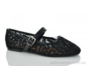 Балетки жіночі E770-3 Loretta чорний оптом от Optomarket