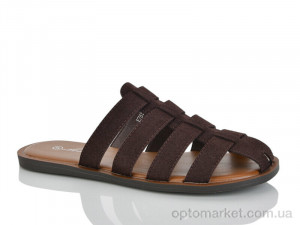 Шльопанці жіночі E785-2 Loretta коричневий оптом от Optomarket