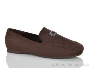 Туфлі жіночі E795-2 Loretta коричневий  оптом от Optomarket