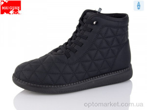 Черевики жіночі E85-1 Maiguan чорний  оптом от Optomarket