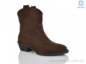 Черевики жіночі E8934-2 Violeta коричневий  оптом от Optomarket