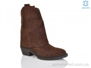 Черевики жіночі E8939-2 Violeta коричневий  оптом от Optomarket