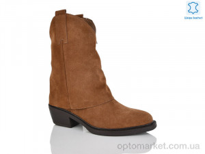 Черевики жіночі E8939-5 Violeta коричневий  оптом от Optomarket