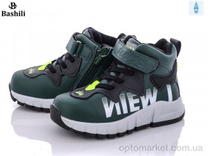 Черевики дитячі E925-3M Башили зелений  оптом от Optomarket