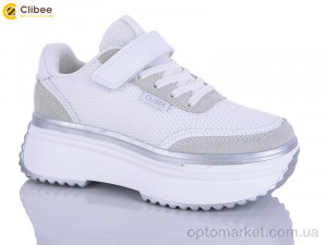 Кросівки дитячі EC738 white Clibee білий  оптом от Optomarket