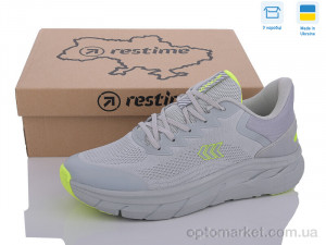 Кросівки чоловічі EML24028 grey Restime сірий  оптом от Optomarket