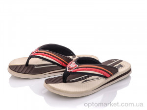 В'єтнамки дитячі ETGC9275 Kito коричневий  оптом от Optomarket