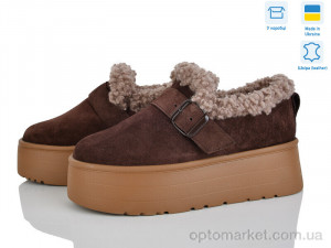 Туфлі жіночі EVA44 кор.з. Stella коричневий оптом от Optomarket