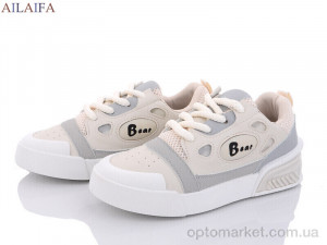 Кросівки жіночі F03-3 Bear бежевий оптом от Optomarket