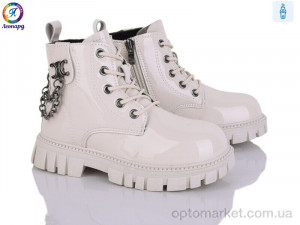 Черевики дитячі F042-11 Леопард бежевий  оптом от Optomarket