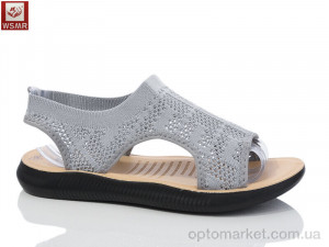 Босоніжки жіночі F08-4 WSMR сірий  оптом от Optomarket