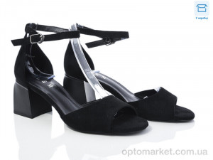 Босоніжки жіночі F102-1 L&M чорний  оптом от Optomarket