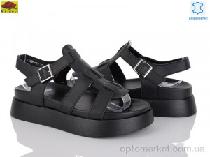 Босоніжки жіночі F1095-12 Mei De Li чорний оптом от Optomarket