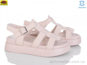 Босоніжки жіночі F1095-15 Mei De Li бежевий оптом от Optomarket