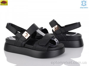 Босоніжки жіночі F1095-9 Mei De Li чорний оптом от Optomarket