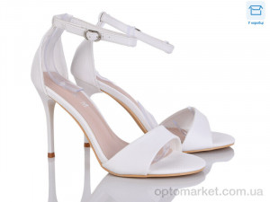 Босоніжки жіночі F114-1 L&M білий  оптом от Optomarket