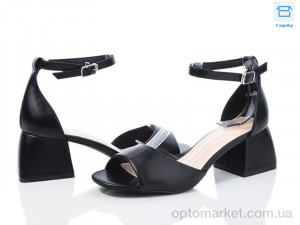 Босоніжки жіночі F139-3 L&M чорний  оптом от Optomarket