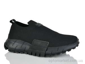 Кросівки чоловічі F1409-101 Difeno чорний  оптом от Optomarket