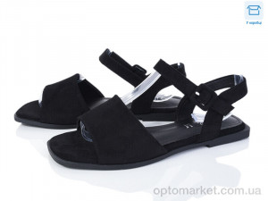 Босоніжки жіночі F174-1 L&M чорний  оптом от Optomarket