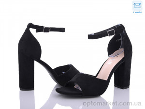 Босоніжки жіночі F19-2 L&M чорний  оптом от Optomarket