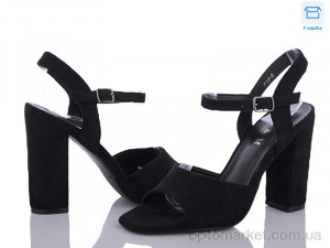 Босоніжки жіночі F19-5 L&M чорний  оптом от Optomarket