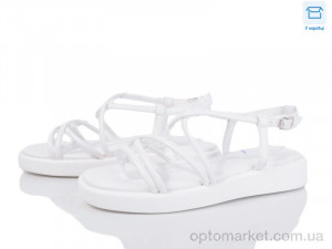 Босоніжки жіночі F190-4 L&M білий  оптом от Optomarket