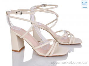 Босоніжки жіночі F192-5 L&M бежевий  оптом от Optomarket