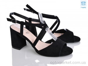 Босоніжки жіночі F194-1 L&M чорний  оптом от Optomarket