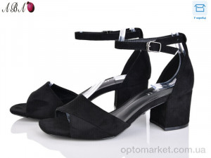 Босоніжки жіночі F1ABA04-1 L&M чорний  оптом от Optomarket