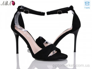 Босоніжки жіночі F1ABA14-3 L&M чорний  оптом от Optomarket