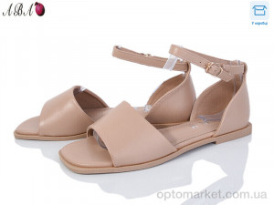 Босоніжки жіночі F1ABA73-4 L&M бежевий  оптом от Optomarket