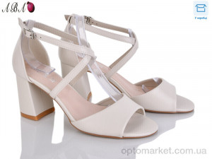 Босоніжки жіночі F1ABA96-3 L&M бежевий  оптом от Optomarket