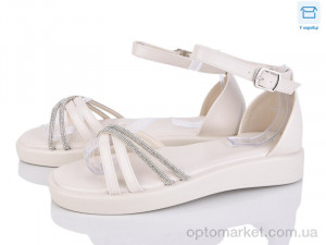 Босоніжки жіночі F208-3 L&M бежевий  оптом от Optomarket