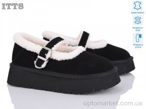 Уги жіночі F257-1 ITTS чорний  оптом от Optomarket