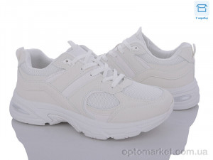 Кросівки чоловічі F302-3 YZY білий  оптом от Optomarket