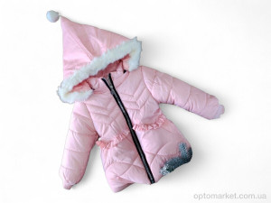 Куртка дитячі F334 св.рожевий єврозима Jingpin рожевий  оптом от Optomarket