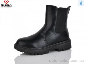 Черевики жіночі F376 Suba чорний  оптом от Optomarket