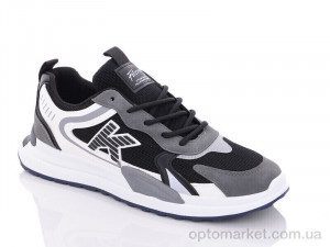 Кросівки чоловічі F42-1 Nayasitun чорний  оптом от Optomarket