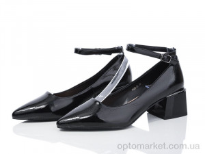 Туфлі жіночі F450-20 Lino Marano чорний  оптом от Optomarket