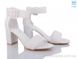Босоніжки жіночі F47-3 L&M білий  оптом от Optomarket